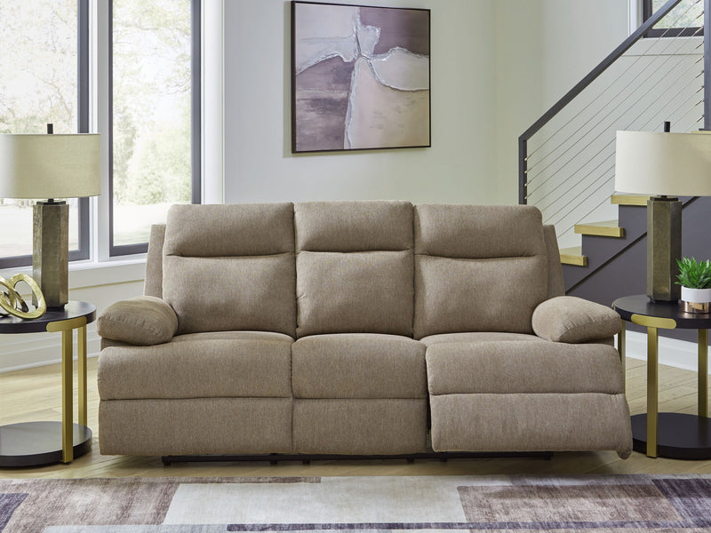 Side-Swipe - Reclining Sofa With Drop Down Table - R&R Furniture Gallery (Fountain Valley, CA)
