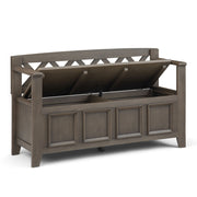 Amherst - Handcrafted Entryway Storage Bench - R&R Furniture Gallery (Fountain Valley, CA)