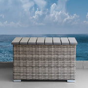 Wicker Sectional Sofa With Cushions And Table - R&R Furniture Gallery (Fountain Valley, CA)