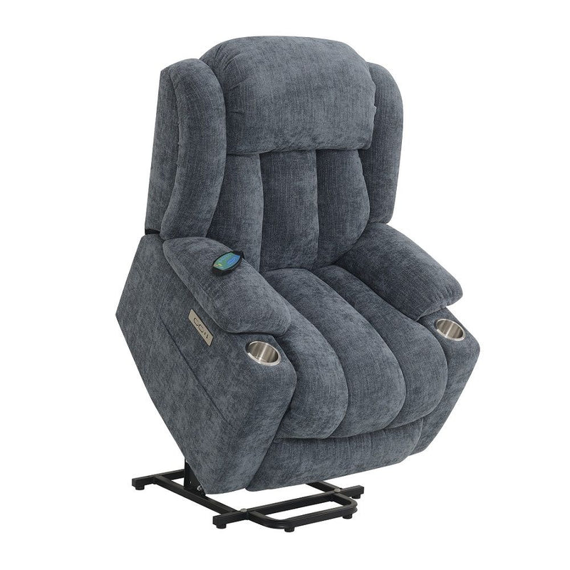 Omarion - Power Recliner With Lift & Heating & Massage - R&R Furniture Gallery (Fountain Valley, CA)