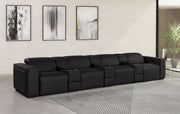 1224 - 7-Piece Modular Power Reclining Sofa In With 4 Power Recliners & Power Headrests - R&R Furniture Gallery (Fountain Valley, CA)