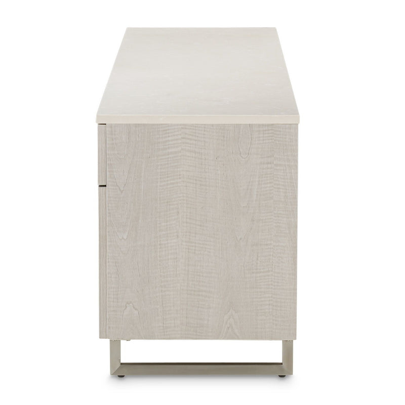 Marin - Media Cabinet - Beige - R&R Furniture Gallery (Fountain Valley, CA)