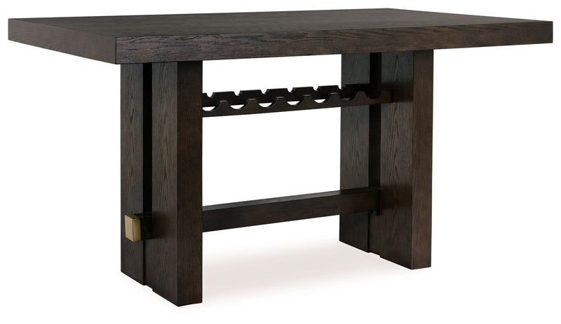 Burkhaus - Rectangular Counter Table Set - R&R Furniture Gallery (Fountain Valley, CA)