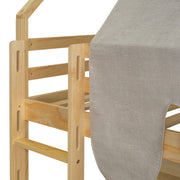 Loft Bed With House Shaped Frame And Tent - R&R Furniture Gallery (Fountain Valley, CA)