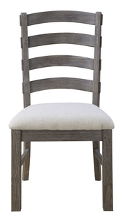 Upholstered Dining Chairs (Set of 2) - Brown - Wood - R&R Furniture Gallery (Fountain Valley, CA)