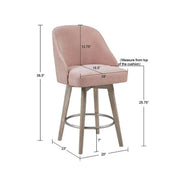 Pearce - Bar Stool With Swivel Seat - R&R Furniture Gallery (Fountain Valley, CA)