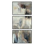 Scar - 72" x 36" Painting By Buddy Whitlock (Set of 3) - Black - R&R Furniture Gallery (Fountain Valley, CA)
