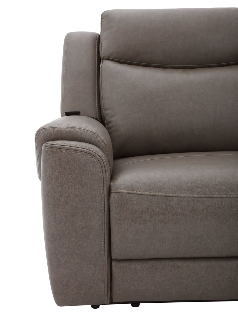 Momentum - Modular Power Reclining Sectional With Power Adjustable Headrests - R&R Furniture Gallery (Fountain Valley, CA)
