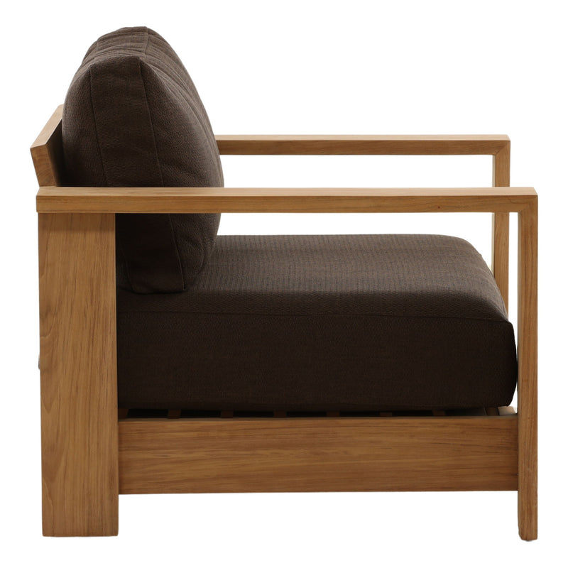 Naya - Outdoor Sofa Chair - Woolacombe Chocolate And Natural