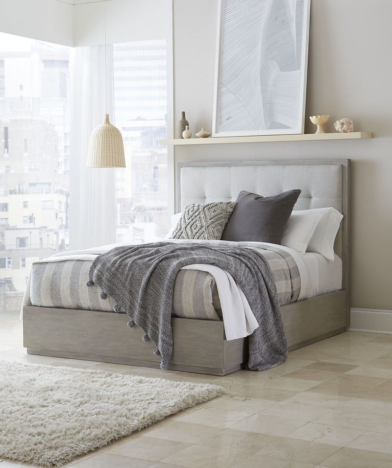 Oxford Storage Bed in Mineral - R&R Furniture Gallery (Fountain Valley, CA)