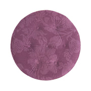 Yolanda - Luxurious Upholstery Round Upholstered Accent Ottoman - R&R Furniture Gallery (Fountain Valley, CA)