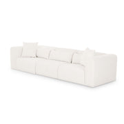 Tarra - Chenille Modular Sofa - Cream - R&R Furniture Gallery (Fountain Valley, CA)