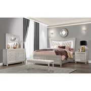 Cross - Glam Nightstand - Champagne - R&R Furniture Gallery (Fountain Valley, CA)