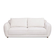 Sharon - Puffy Arm Sofa - Alpaca Off-White - R&R Furniture Gallery (Fountain Valley, CA)