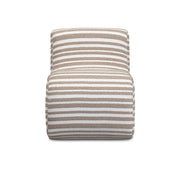 Senna - Jacquard Organic Stripes Accent Chair - Taupe - R&R Furniture Gallery (Fountain Valley, CA)