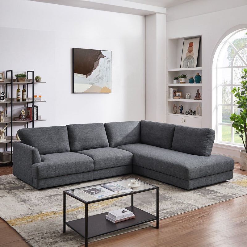 Glander - Comfortable Cozy Sectional Sofa - R&R Furniture Gallery (Fountain Valley, CA)