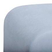 Desi - Velvet Ottoman - R&R Furniture Gallery (Fountain Valley, CA)