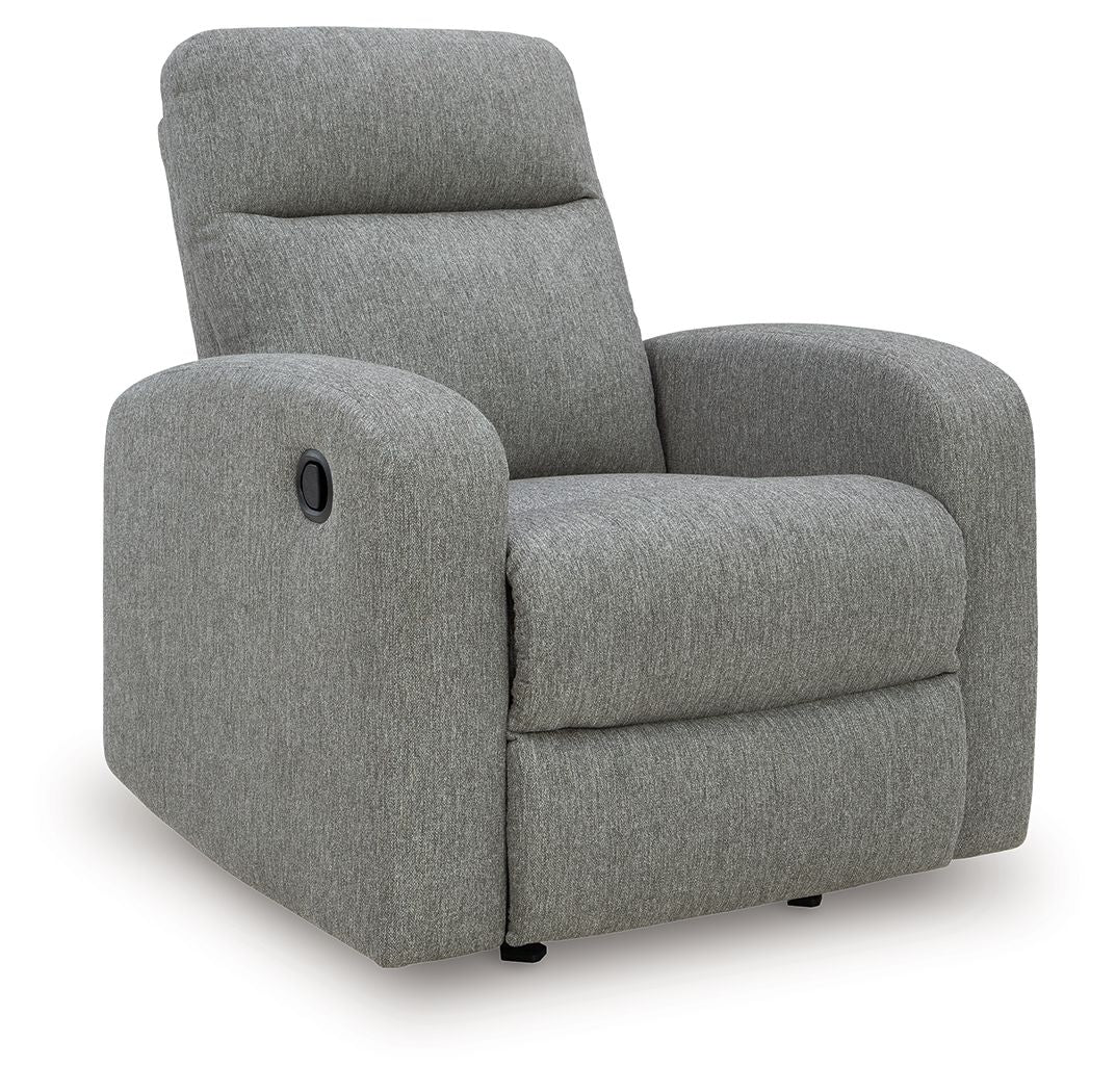 Gauntlet - Rocker Recliner - Sterling - R&R Furniture Gallery (Fountain Valley, CA)
