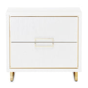 Palm Gate - Nightstand - Cloud White - R&R Furniture Gallery (Fountain Valley, CA)
