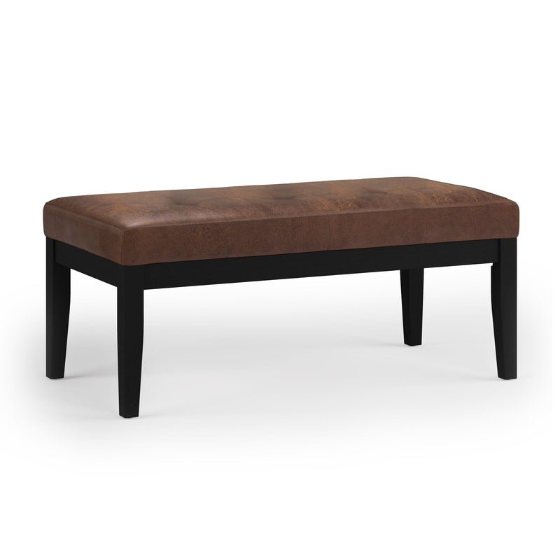 Lacey - Upholstered Tufted Ottoman Bench - R&R Furniture Gallery (Fountain Valley, CA)