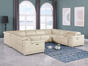 9762 - 8-Piece U Shaped Sectional Sofa With 4 Power Recliners - R&R Furniture Gallery (Fountain Valley, CA)