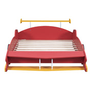 Race Car-Shaped Platform Bed With Wheels - R&R Furniture Gallery (Fountain Valley, CA)