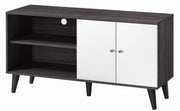 Amidon - TV Stand, With 2 Storage Shelves And 1 Cabinet - R&R Furniture Gallery (Fountain Valley, CA)