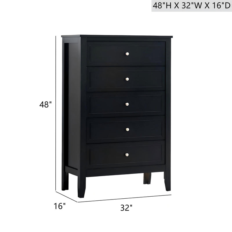 Daniel - Chest, 5 Drawer Storage Unit - R&R Furniture Gallery (Fountain Valley, CA)