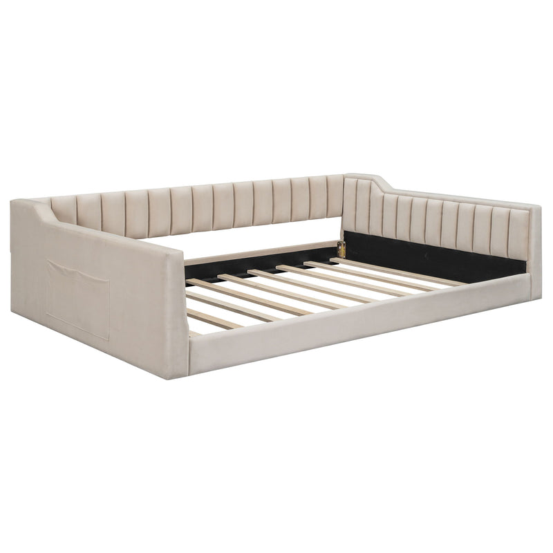 Daybed With Side Storage Pocket - R&R Furniture Gallery (Fountain Valley, CA)