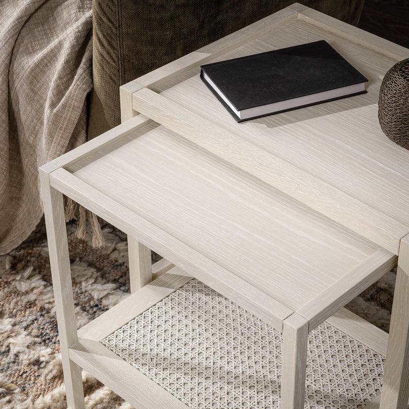 Devin - Solid Wood Nesting Accent Tables - R&R Furniture Gallery (Fountain Valley, CA)