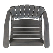 Outdoor Acacia Wood Adirondack Barstools (Set of 2) - R&R Furniture Gallery (Fountain Valley, CA)