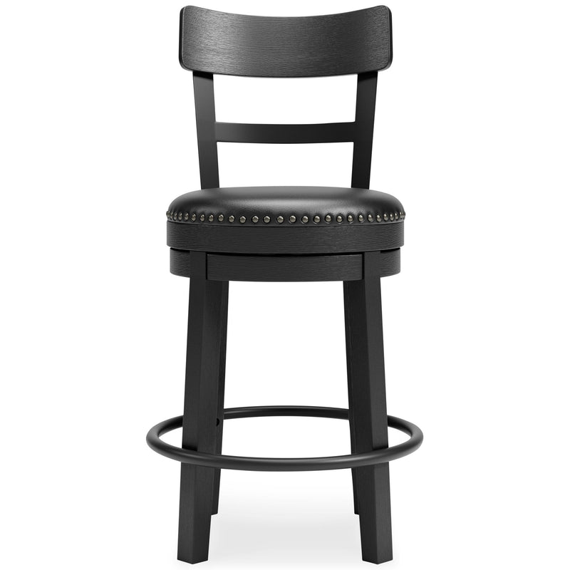 Valebeck - Full Back Swivel Stool - R&R Furniture Gallery (Fountain Valley, CA)