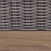 Harmony Headlands - Swivel Lounge With Cushion - Natural / Gray - R&R Furniture Gallery (Fountain Valley, CA)