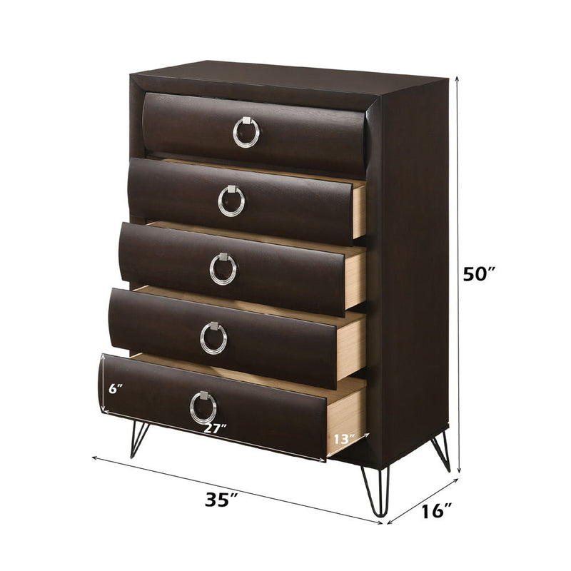 Tablita - Chest - Dark Merlot - R&R Furniture Gallery (Fountain Valley, CA)
