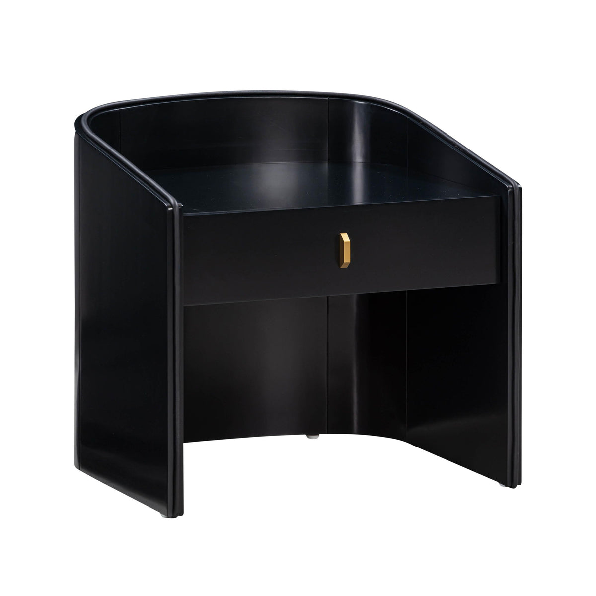 Collins - Lacquer Nightstand - R&R Furniture Gallery (Fountain Valley, CA)
