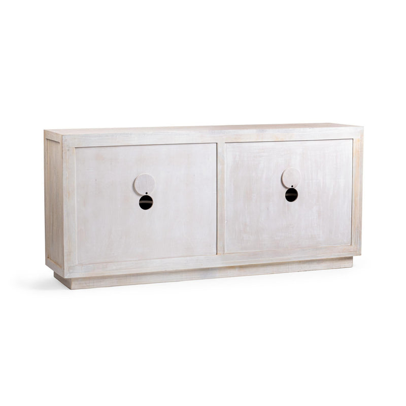 Classic Home Marvin buffet showcasing a wooden sideboard with storage cabinets and drawers, ideal for dining room organization.