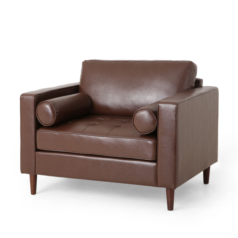 Sophisticated Club Chair With Relaxing Comfor - R&R Furniture Gallery (Fountain Valley, CA)