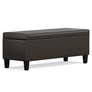 Afton - Large Storage Ottoman Bench - R&R Furniture Gallery (Fountain Valley, CA)