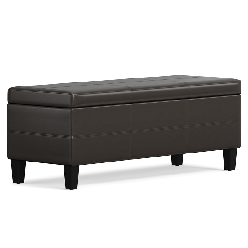 Afton - Large Storage Ottoman Bench - R&R Furniture Gallery (Fountain Valley, CA)
