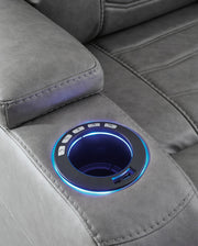 Schooner Rocks - Power Recliner / Adj Headrest - R&R Furniture Gallery (Fountain Valley, CA)