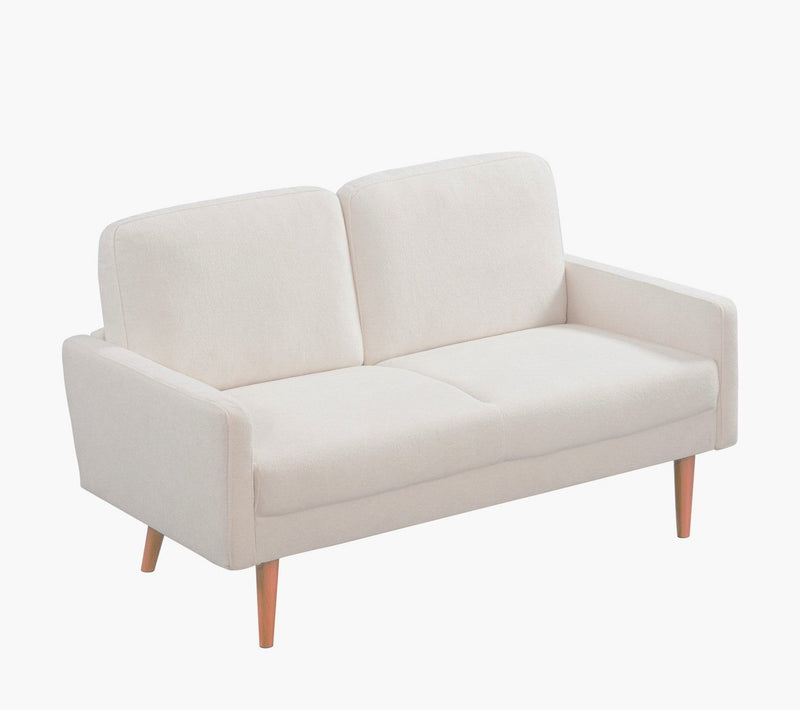Sofa, European Style With Sleek Design, Modern & Vintage Flair, Upholstered 3 Seater Couch - R&R Furniture Gallery (Fountain Valley, CA)