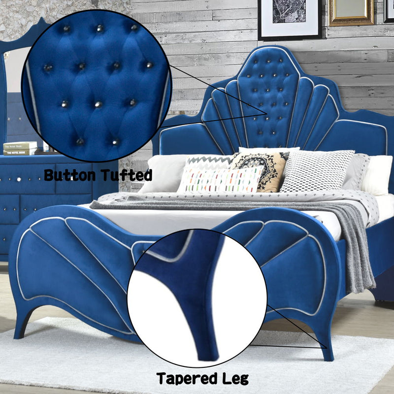 Dante - Bed - R&R Furniture Gallery (Fountain Valley, CA)