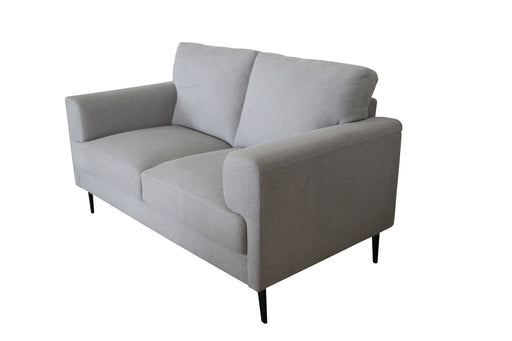 Kyrene - Loveseat - Light Gray Linen - R&R Furniture Gallery (Fountain Valley, CA)