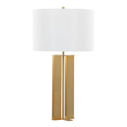 Lumi Source Cosmo contemporary table lamp with sleek design, round base, and modern shade, perfect for living room or bedside.