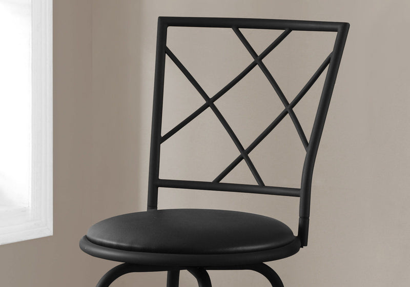 Swivel Stool Bar Height, Contemporary & Modern Style (Set of 2) - R&R Furniture Gallery (Fountain Valley, CA)