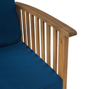 Casa - Acacia Club Chair Coastal Classic Outdoor Seating, Waterproof Fabric - R&R Furniture Gallery (Fountain Valley, CA)