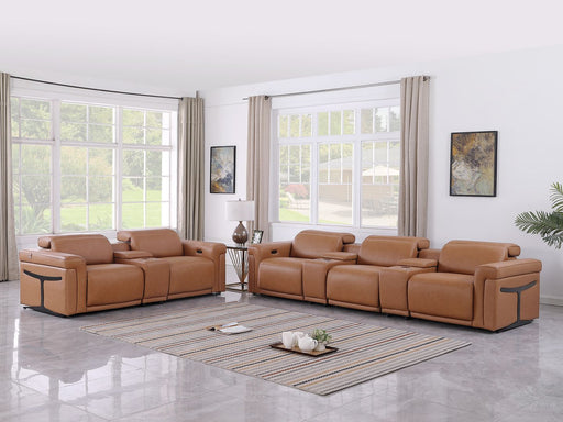 1126 - 8-Piece Modular Power Reclining Sofa & Loveseat Set In With 5 Power Recliners & Power Headrests - R&R Furniture Gallery (Fountain Valley, CA)