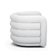 Curves - Velvet Swivel Accent Chair - R&R Furniture Gallery (Fountain Valley, CA)