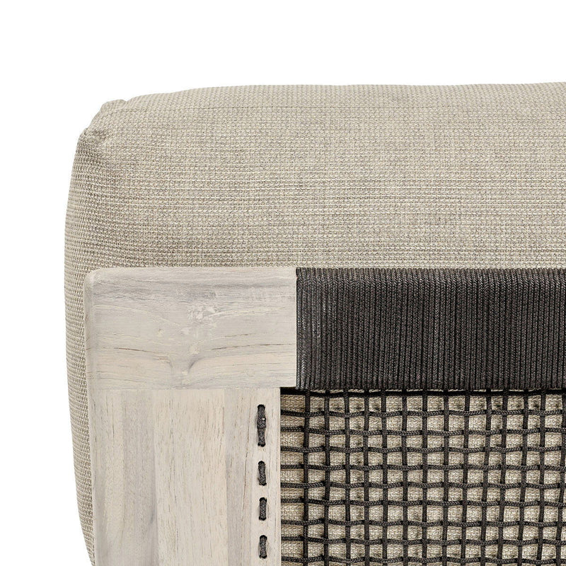 Livia - Outdoor Armless Chair - Taupe - R&R Furniture Gallery (Fountain Valley, CA)