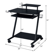 Ordrees - Gaming Desk - Black - R&R Furniture Gallery (Fountain Valley, CA)